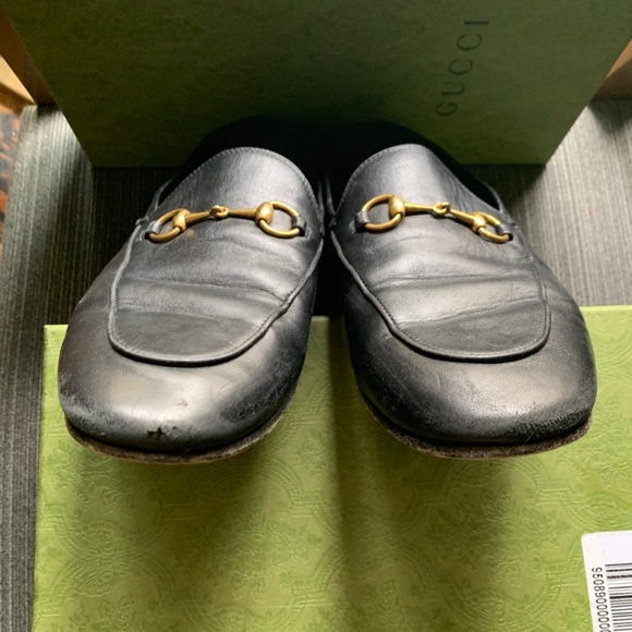 Gucci Jordaan Leather Loafers main image 8